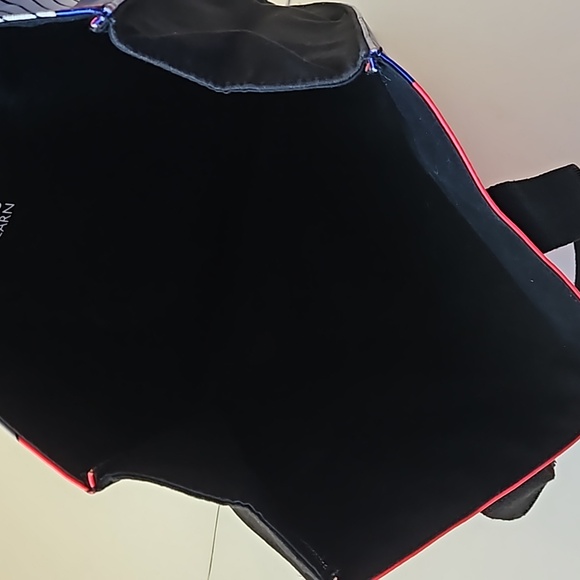 Prabal Gurung Tote Bag Michelle Obama Collab Color Block Red Black White Green - Picture 17 of 17